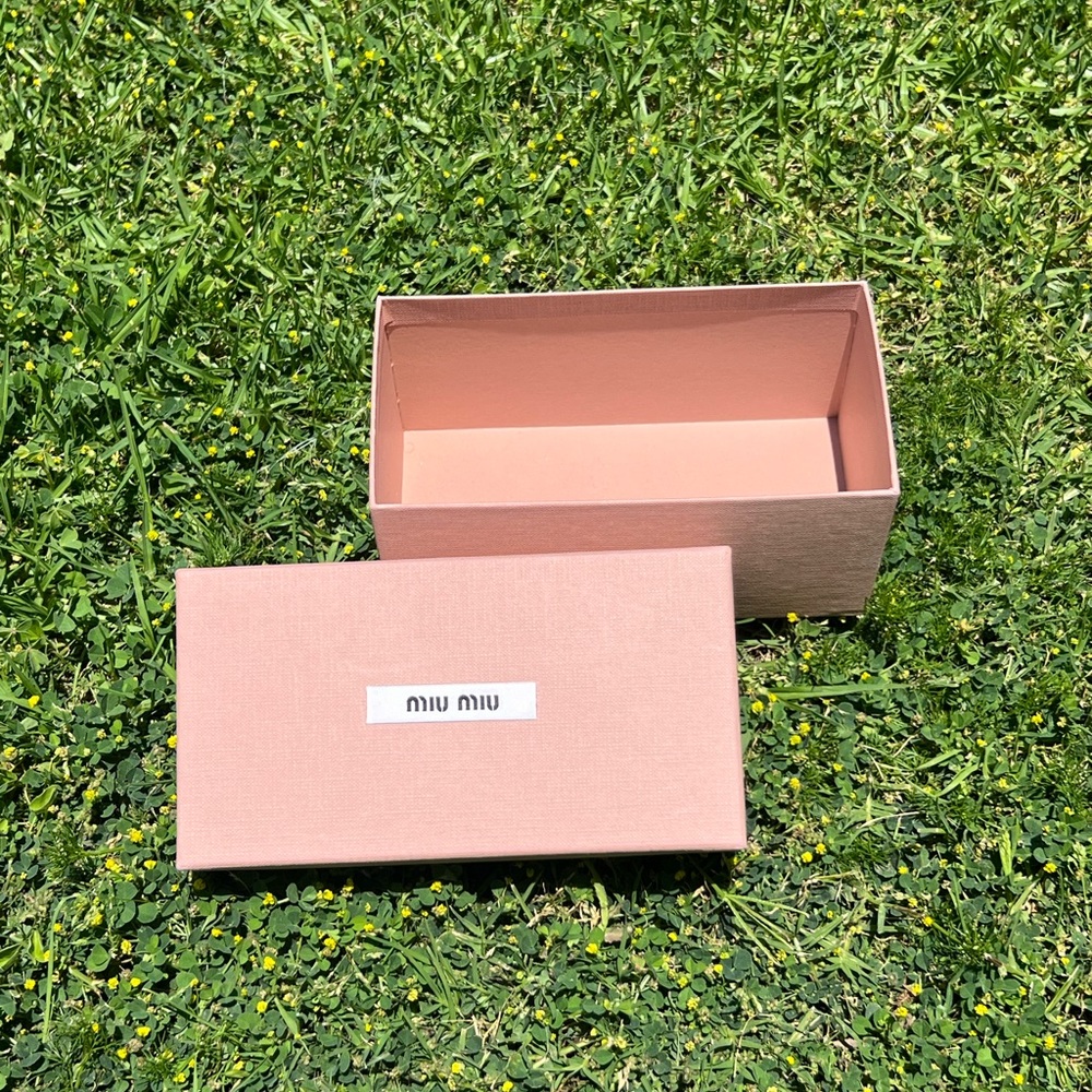 Miu Miu Blush Pink Storage Box